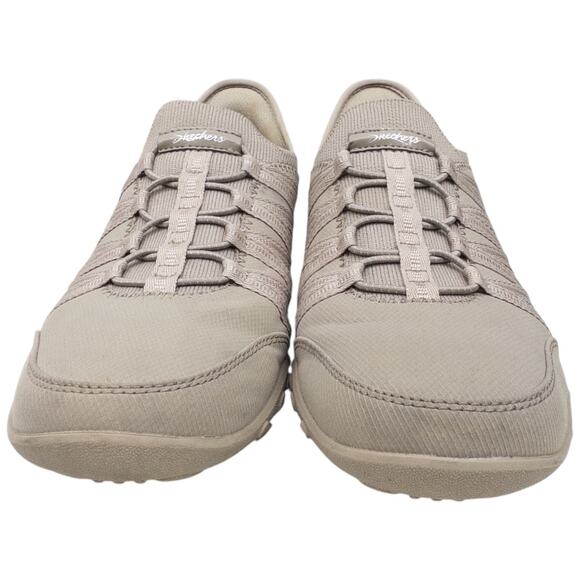 Skechers Slip-ins Relaxed Fit Breathe Easy Roll With Me Sneaker Womens 7.5 Taupe - Picture 5 of 8
